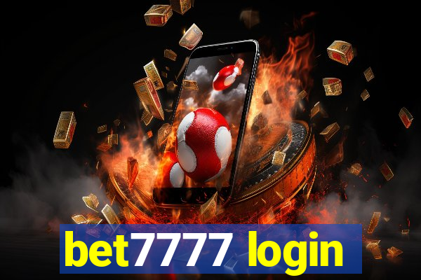 bet7777 login